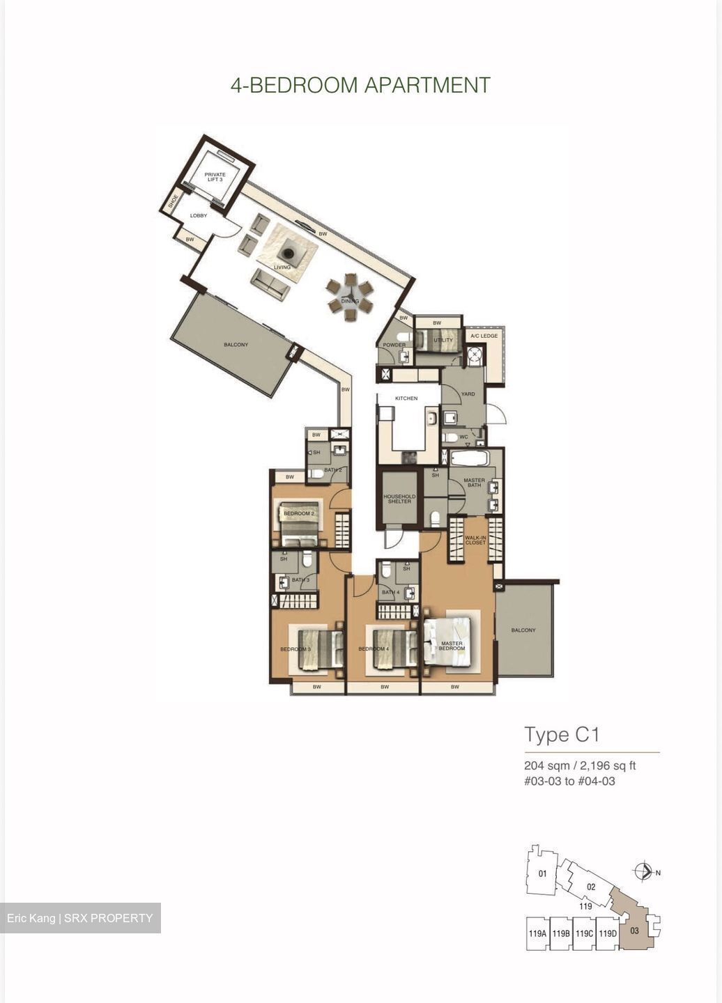 RESIDENCES AT EMERALD HILL (D9), Apartment #578947451